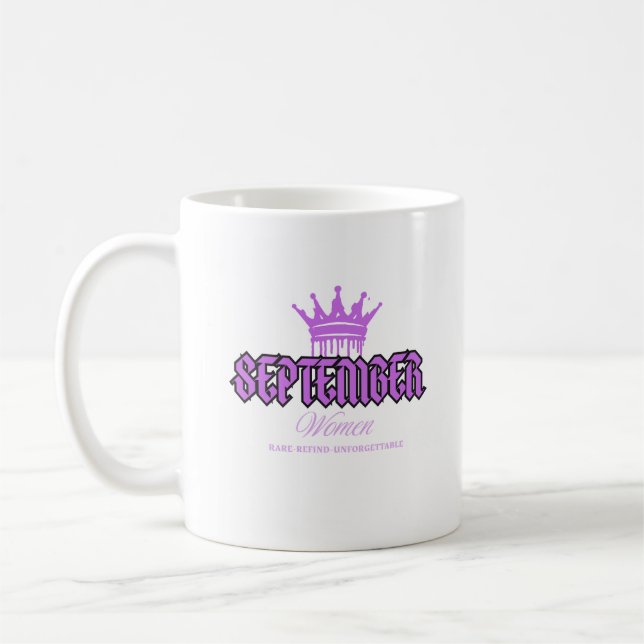 Mug Né en septembre  (Gauche)