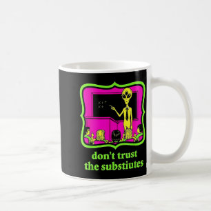 Mug Ne faites pas confiance aux sous-titres Prof d'inv