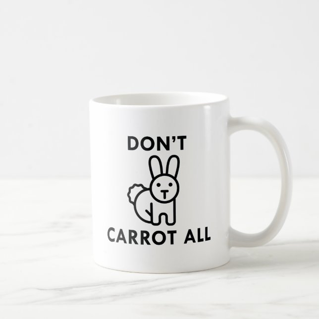 Mug Ne faites pas de carottes (Droite)