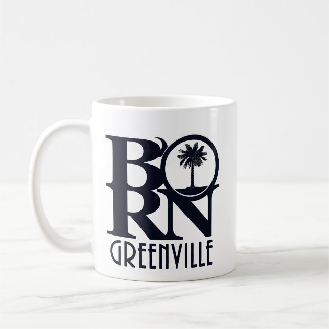Mug NÉ Greenville SC 11oz (Gauche)