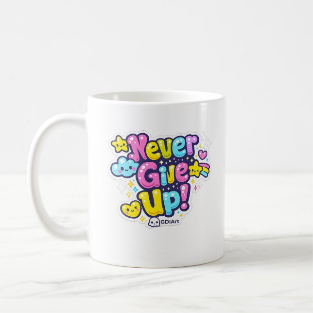 MUG - Ne jamais abandonner (Gauche)