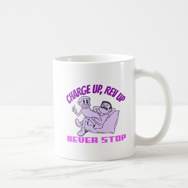 Mug Ne jamais arrêter (Droite)