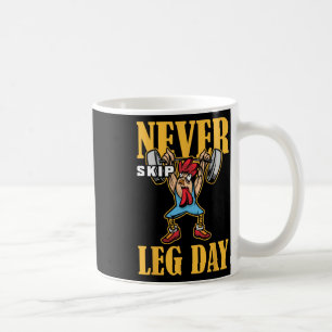 Mug Ne jamais ignorer l'entraînement d'haltérophilie d