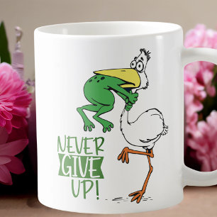 Mug Ne jamais renoncer à la grenouille Choquant l'oise