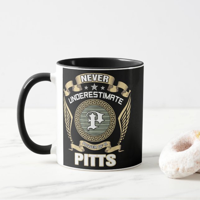 MUG NE JAMAIS SOUS-ESTIMER_LE POUVOIR D'UN PITTS (Avec donut)