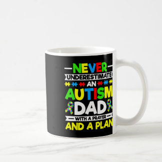 Mug Ne jamais sous-estimer un père autiste - Autisme