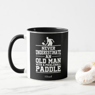 Mug Ne jamais sous-estimer Vieux Homme Drôle Picklebal