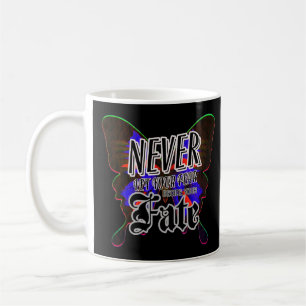 Mug Ne laissez jamais votre peur décider de votre dest