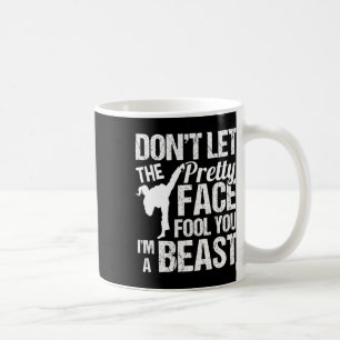 Mug Ne laissez pas le joli visage vous tromper Karaté