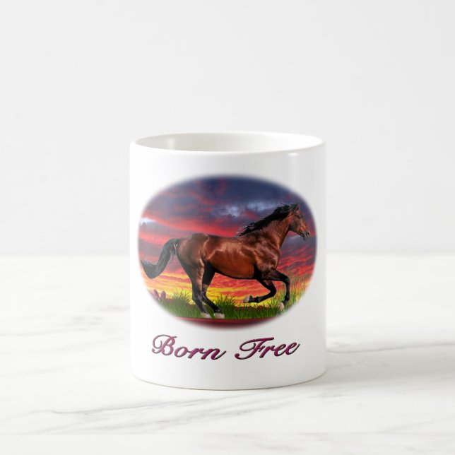 Mug Né l'art du cheval libre (Centre)