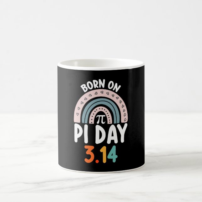 Mug Né le jour de Pi Anniversaire Math Drôle (Centre)