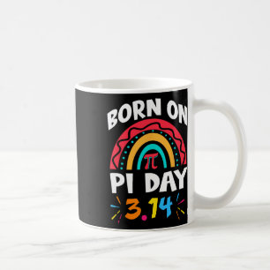 Mug Né Le Jour Du Pi Anniversaire 2025 Rainbow Pi Day