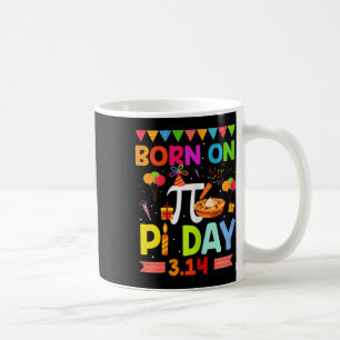 Mug Né Le Jour Du Pi Anniversaire Maîtrise 3.14 Gif De