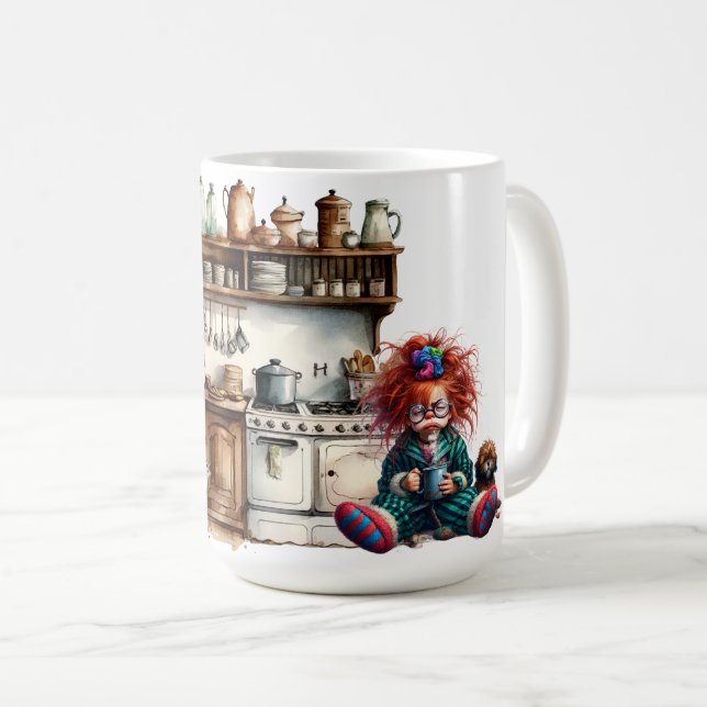 Mug Ne le ressentez pas aujourd'hui (Devant droit)