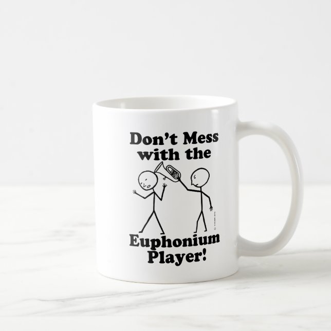 Mug Ne manquez pas avec le joueur d'Euphonium (Droite)