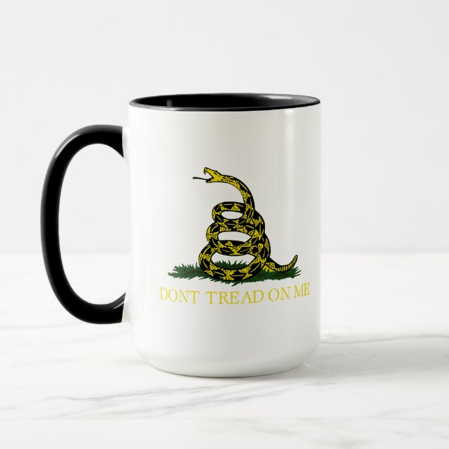 Mug Ne Marche Pas Sur Moi Drapeau Gadsden 2ème A (Gauche)