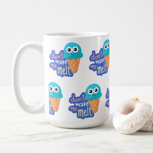 Mug ne me fais pas fondre la glace (Avec donut)