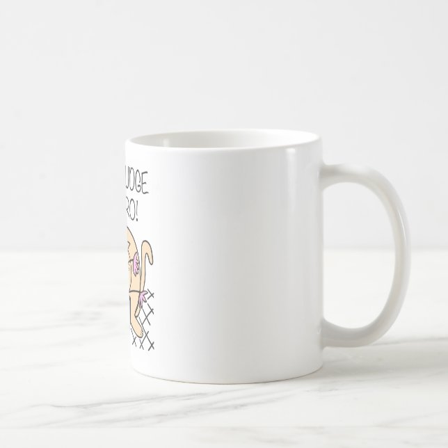 Mug Ne me jugez pas Bro Cat Cartoon (Droite)