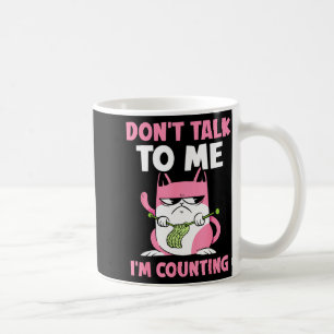 Mug Ne me parlez pas, je compte le fil à tricoter Tric