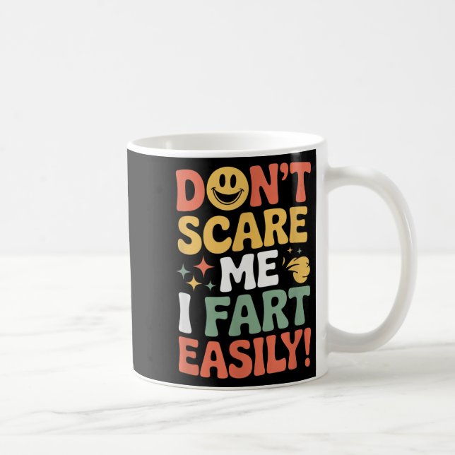 Mug Ne m'E pas Je pète facilement drôle Citation de de (Droite)