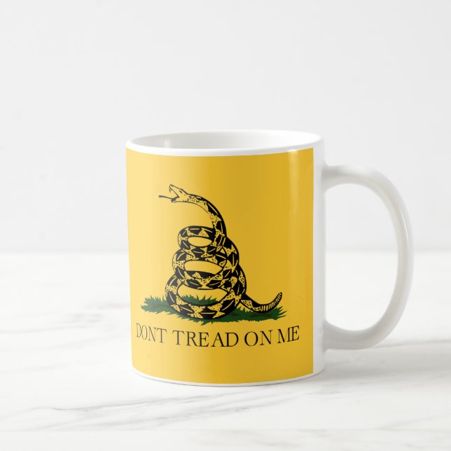 Mug Ne me touchez pas, Gadsden flag tea party (Droite)