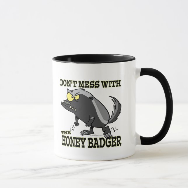 MUG NE MÈNE PAS AVEC LE BADGER DU MIEL (Droite)