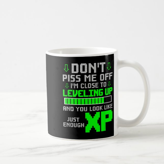 Mug Ne m'éteins pas Je suis proche de niveler la chemi (Droite)