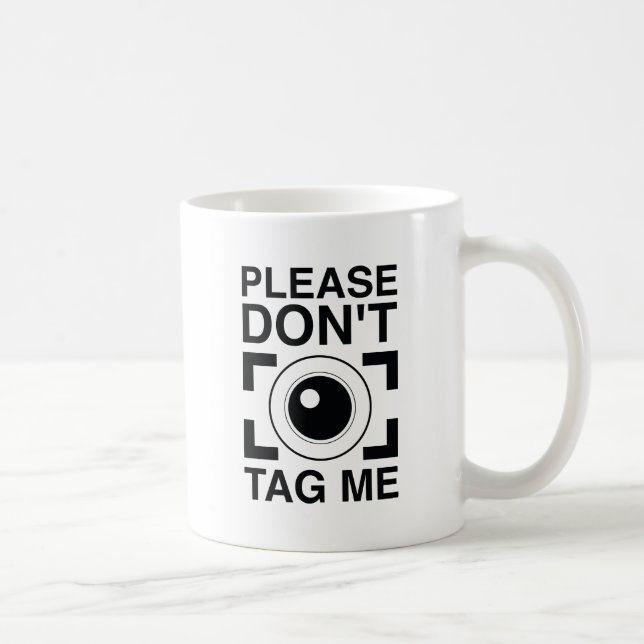 Mug Ne m'identifiez pas (Droite)