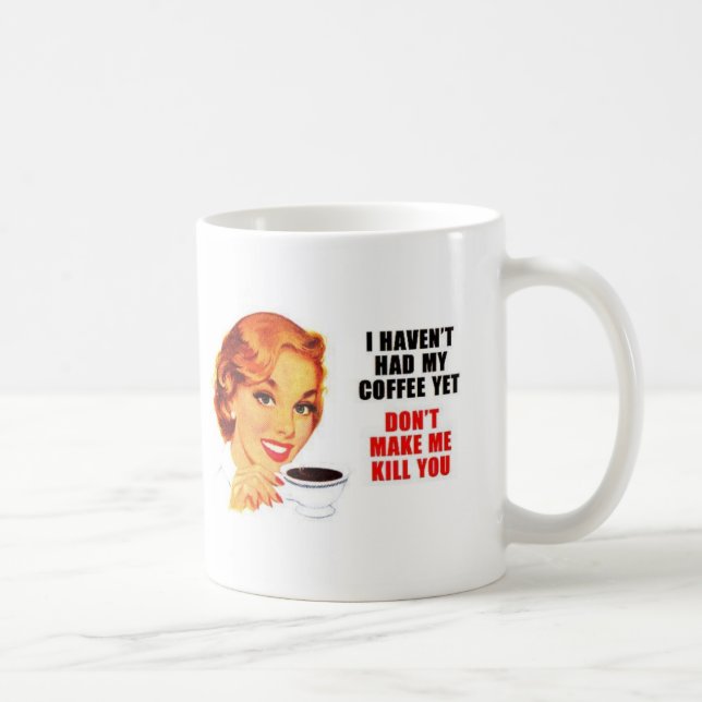 Mug Ne m'incitez pas à vous tuer (Droite)
