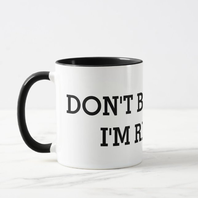 MUG NE M'INQUIÈTE PAS QUE JE LIS (Gauche)