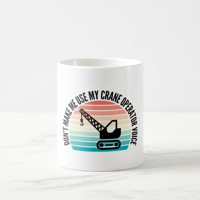Mug Ne m'oblige pas à utiliser ma voix d'opérateur de  (Centre)