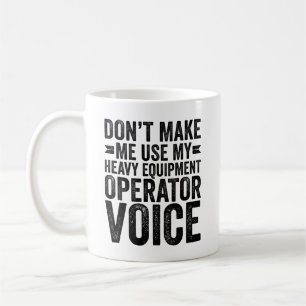 Mug Ne m'oblige pas à utiliser mon appareil lourd Voic