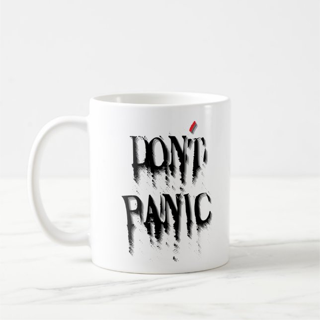 Mug Ne paniquez pas.w (Gauche)