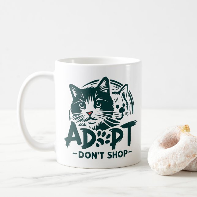 Mug Ne pas acheter 1 (Avec donut)