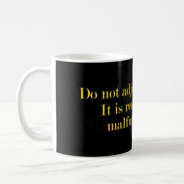 Mug Ne pas ajuster votre esprit (Gauche)
