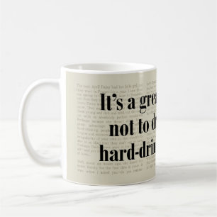 Mug Ne pas boire F Scott Fitzgerald Great Gatsby Citat