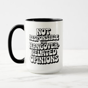 Mug Ne Pas Être Responsable Des Opinions Liées Au Pass