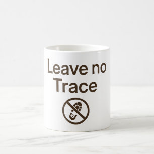 Mug Ne pas laisser de trace