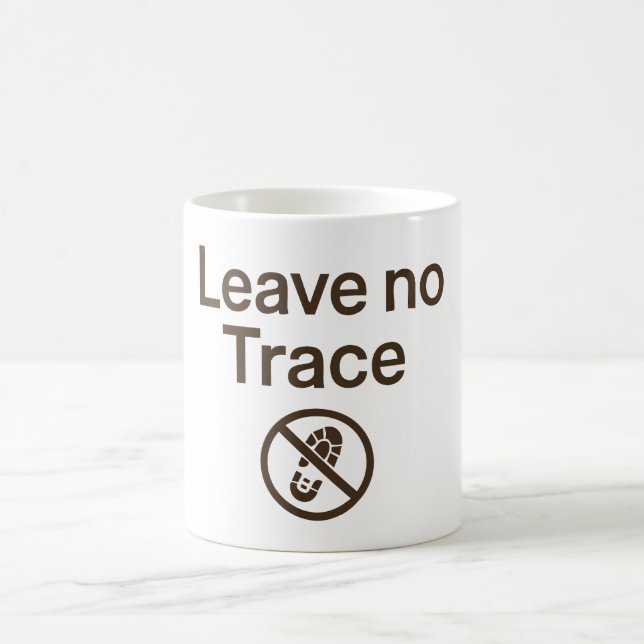Mug Ne pas laisser de trace (Centre)
