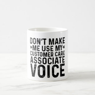 Mug Ne pas m'obliger à utiliser ma voix associée au se