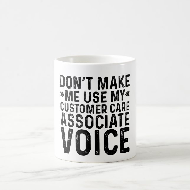 Mug Ne pas m'obliger à utiliser ma voix associée au se (Centre)