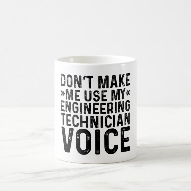 Mug Ne pas m'obliger à utiliser ma voix de technicien  (Centre)