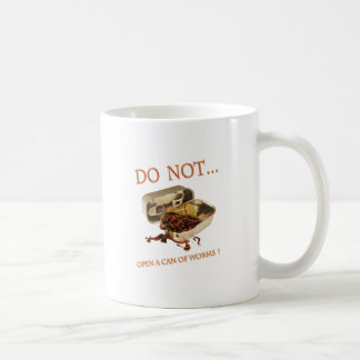 Mug Ne pas ouvrir une boîte de vers
