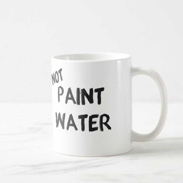 Mug Ne pas peindre l'eau (Droite)