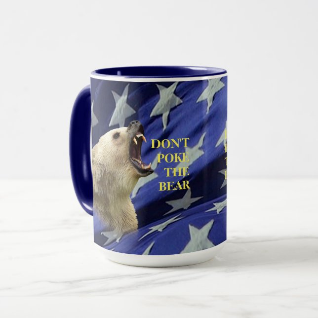 Mug Ne pas prendre l’ours (Devant gauche)