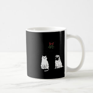 Mug Ne pensez même pas à ça drôle Chat maman et chien