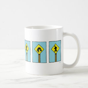 Mug "Ne perdez pas la tête" Bande dessinée humoristiqu