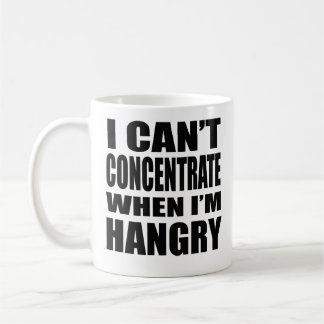 Mug Ne peut pas se concentrer quand Hangry