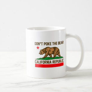 Mug Ne piquez pas l'ours république californie califor