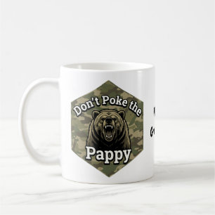 Mug Ne Piquez Pas Papy Ours Brun Drôle et Robustes